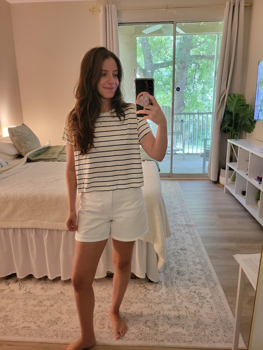 Forever 21 Stripe crop top - Picture 6 of 8